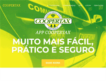 Tablet Screenshot of coopertax.com.br